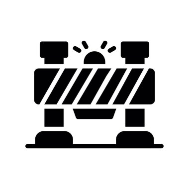 Bir kamyon simgesinin vektör çizimi