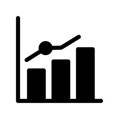 grafik simgesi. vektör düz illüstrasyon.