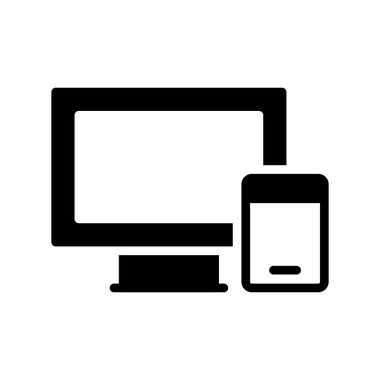 dizüstü bilgisayar teknolojisi simgesi