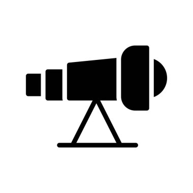 film kamerası simgesi, vektör illüstrasyonu