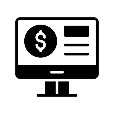 çevrimiçi ödeme vektörü çizimi tasarımı