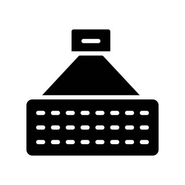 Daktilo sembolü düz simge