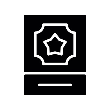 Siyah ve beyazın vektör simgesi