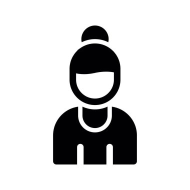 Avatar simgesi, vektör illüstrasyonu