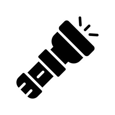 el feneri. Web simgesi basit illüstrasyon