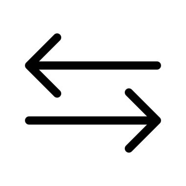 ok simgesi, vektör illüstrasyonu