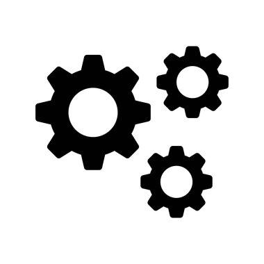 vites vektörü düz simge tasarımı