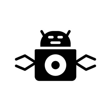 Modern simgenin vektör illüstrasyonu