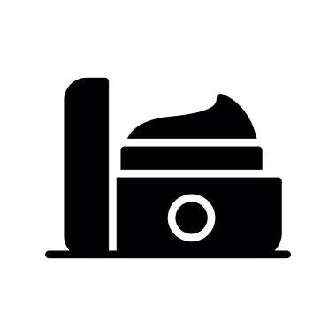 yazıcı vektörü simgesi düz simgesi