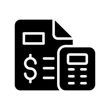 para vektörü glifleri düz simge