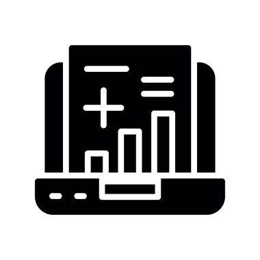 bilgisayar ve tablet simgesi, vektör illüstrasyonu