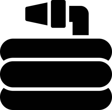 Yemek. Web simgesi basit illüstrasyon