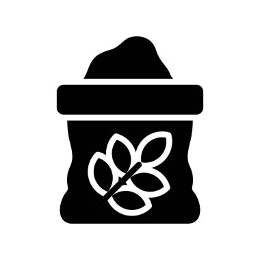 Kavanoz ikonu vektör illüstrasyonu