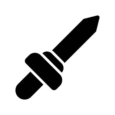 paint glyph düz vektör simgesi