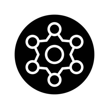 seo modern simgesinin vektör illüstrasyonu