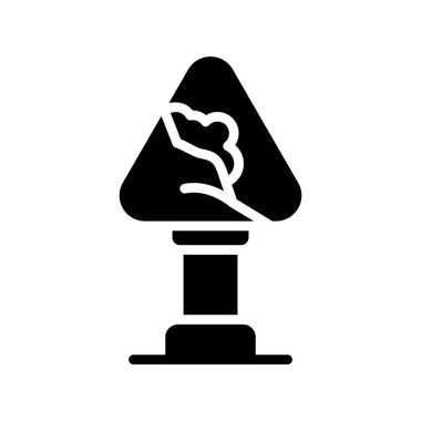 vektör ağacı simgesi tasarımı