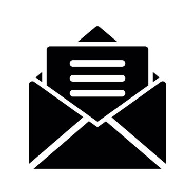 E- posta simgesi vektör illüstrasyonu