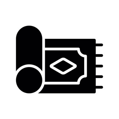 Web ve mobil uygulaması tasarım, Chip logo kavramı için beyaz arka plan üzerinde izole çip simge vektör