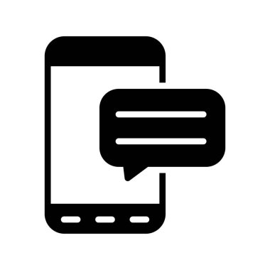 mobil vektör düz simge