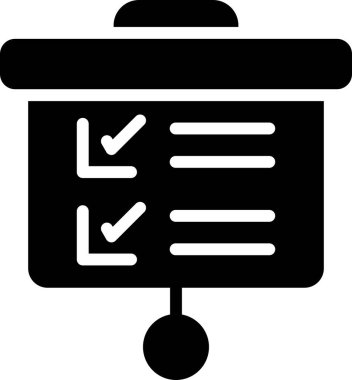 İşaretleme kutusu simgesi, kene vektör tasarımı