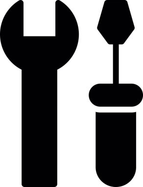 İnşaat. Web simgesi basit illüstrasyon