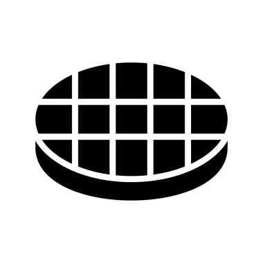 yiyecek düz vektör simgesi