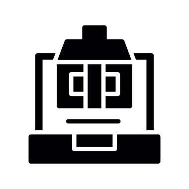 seo modern simgesinin vektör illüstrasyonu