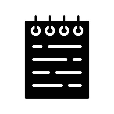 vektör Takvimi Simgesi illüstrasyonu