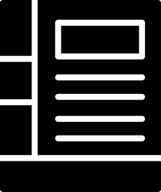 Tarayıcı pencere arayüzü simgesi dış hat biçiminde