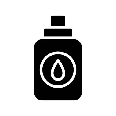 Beyaz arkaplanda su vektörü illüstrasyonu