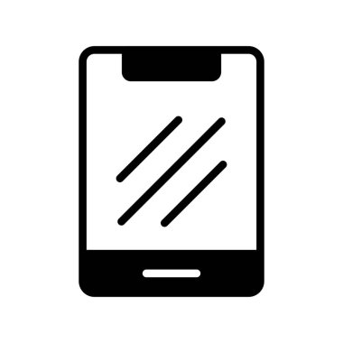 akıllı telefon simgesi vektör illüstrasyonu