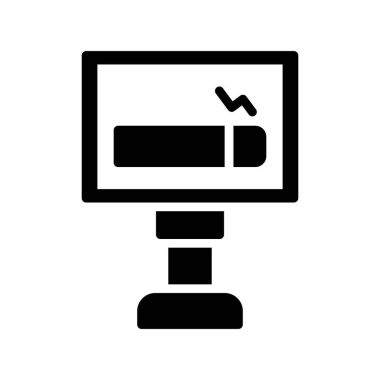 bilgisayar simgesi vektör illüstrasyonu