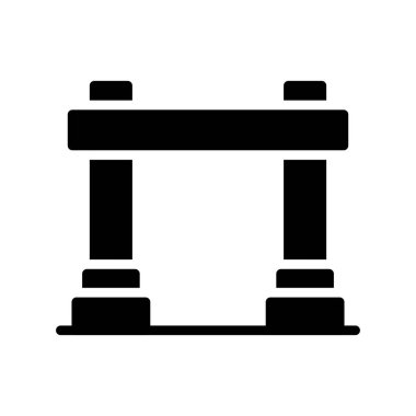 Modern b 'nin vektör illüstrasyon eksikliği