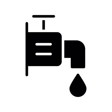 Su filtresi kabartma simgesi