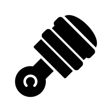 Çekiç simgesi, vektör illüstrasyon tasarımı