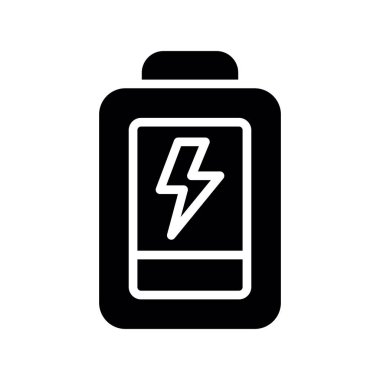 pil vektör düz simgesi