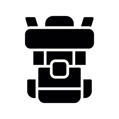 Kamera vektör simgesi. Web tasarımının beyaz arka planında izole edilmiş düz vektör simgesi.