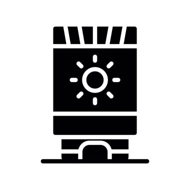 Tren için katı siyah simgesi,