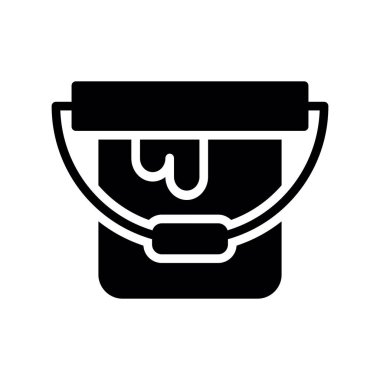 Gıda simgesinin vektör illüstrasyonu