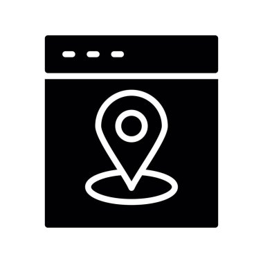 Konum broşlu harita işaretleyici