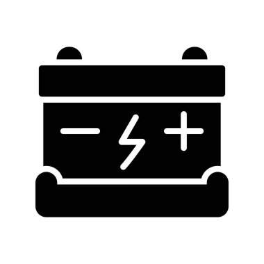 Pil. Web simgesi basit tasarım