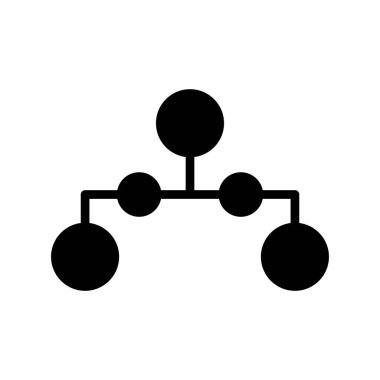 Modern b 'nin vektör illüstrasyonu eksik simgesi