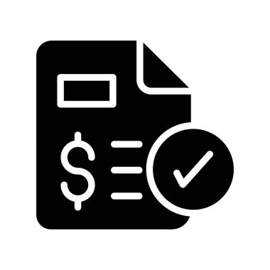 kontrol listesi simgesi vektör illüstrasyonu