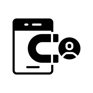 Vektör Mobil simge illüstrasyonu