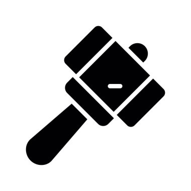 Yargıç simge vektör çizim