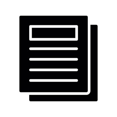 dosya simgesi, vektör illüstrasyonu