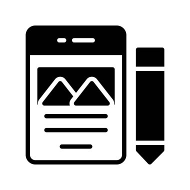 Belge ve cep telefonlu akıllı telefon