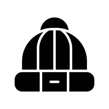 hapishane vektörü glyph düz simgesi