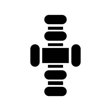 Modern b 'nin vektör illüstrasyonu eksik simgesi