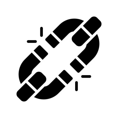 roket fırlatma simgesi, basit biçim